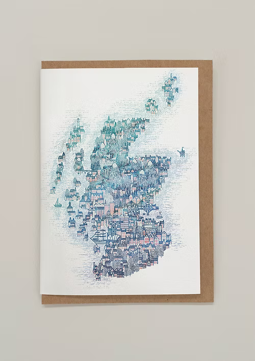 Scotland Illustrated card