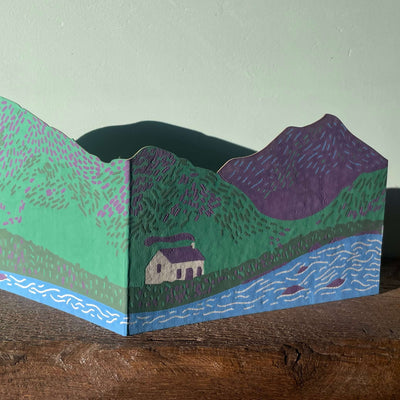 Scottish Bothy Fold Out Card