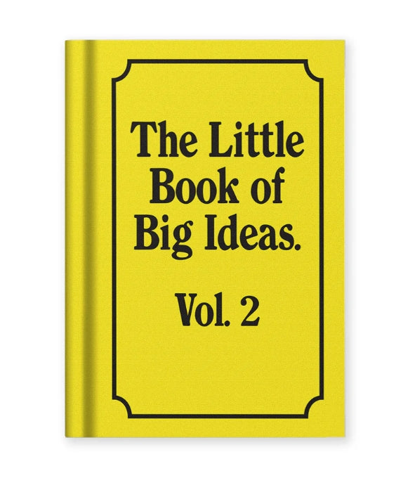 The Little Book of Ideas Fabric Hardback Notebook (A7)