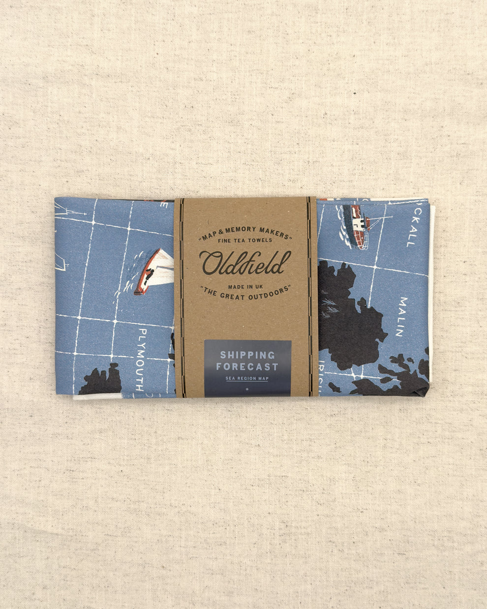 Shipping Forecast Tea Towel