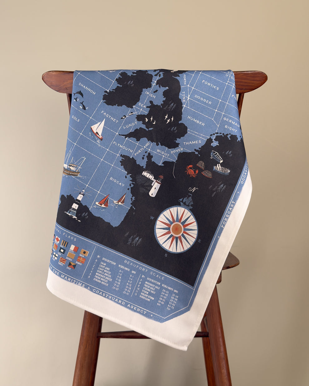 Shipping Forecast Tea Towel