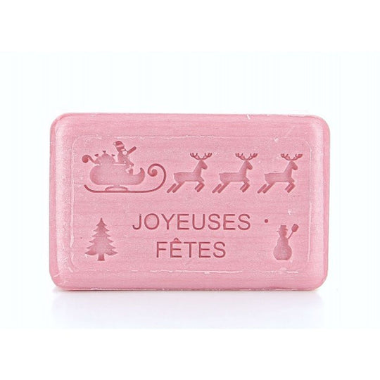 Christmas Santa's Sleigh (Joyeuses Fetes) soap bar