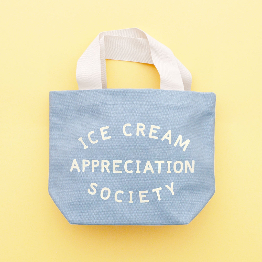 Ice Cream Appreciation Society - Little Light Blue Bag