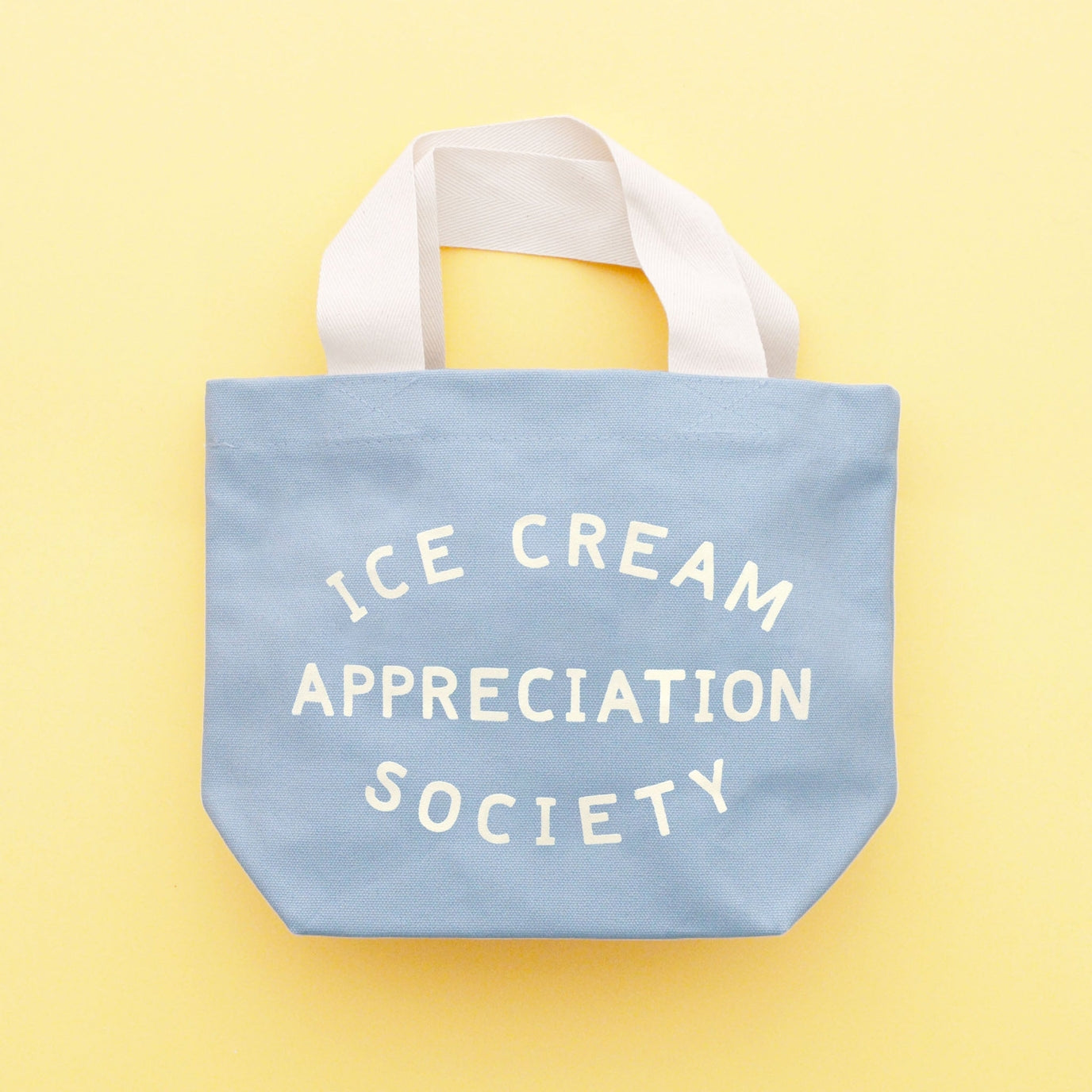 Ice Cream Appreciation Society - Little Light Blue Bag