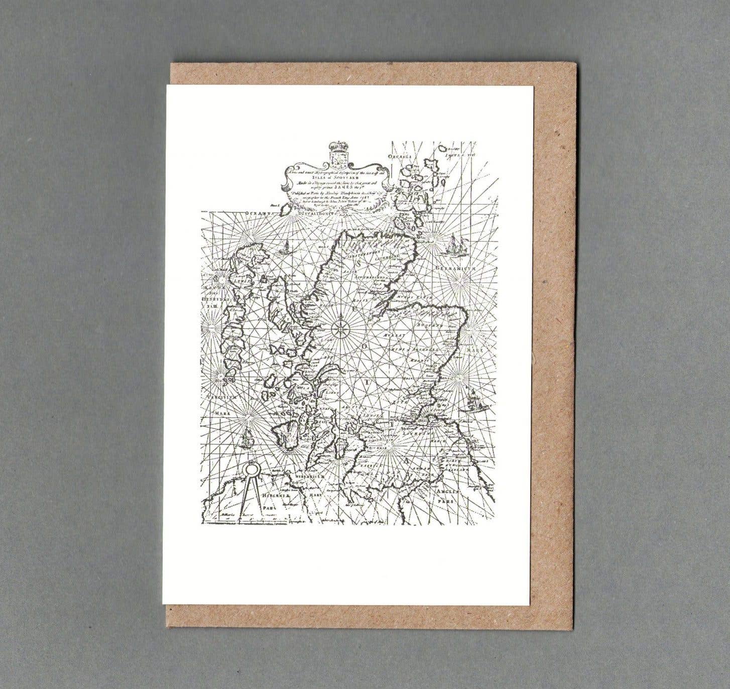 Scotia Map card