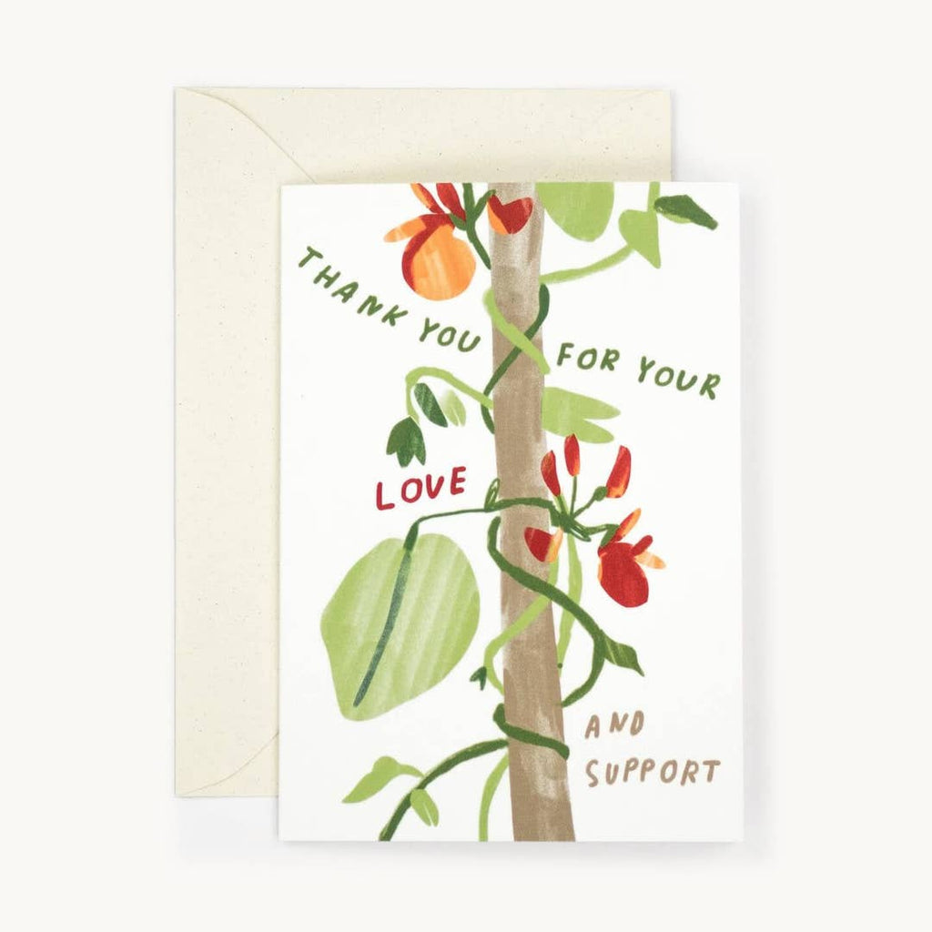 Thank You For Your Love Card