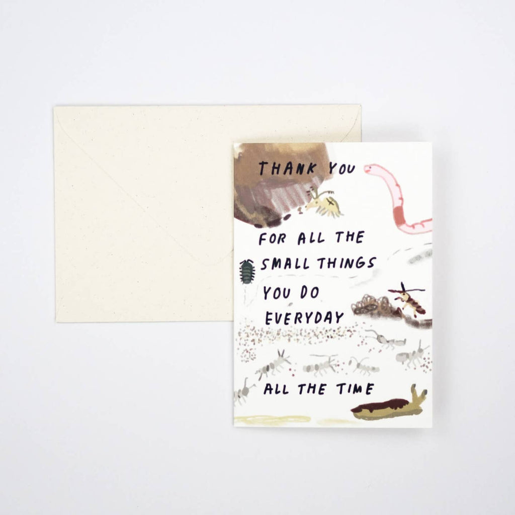 Thank You For All the Small Things Card