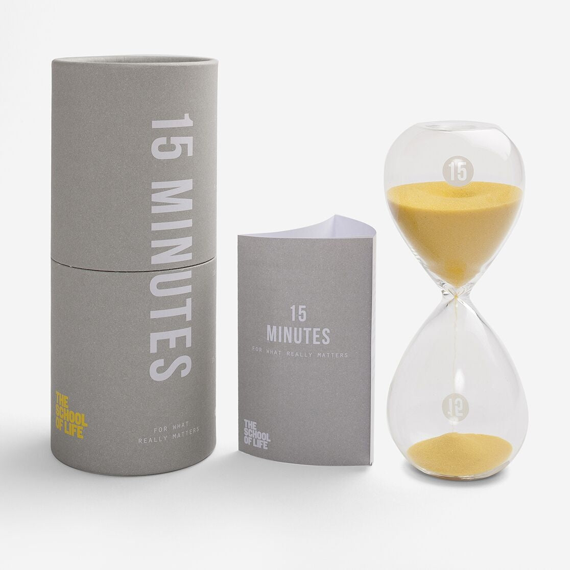 School of Life Sand Timer - 15 Minutes
