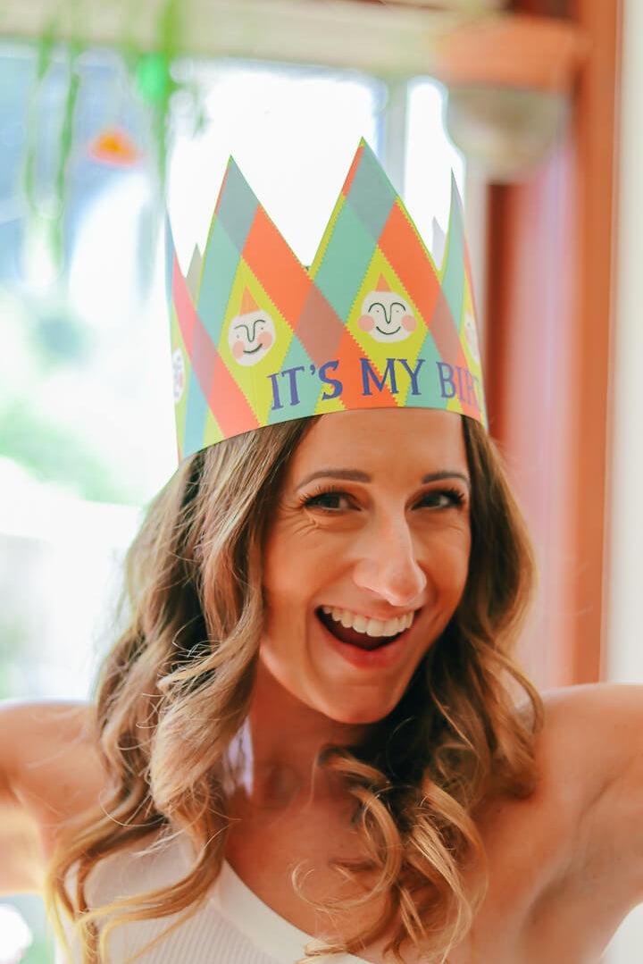 It's My Birthday Party Hat Card