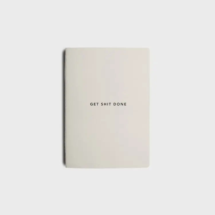 Get Shit Done Notebook A6 - 6 colours