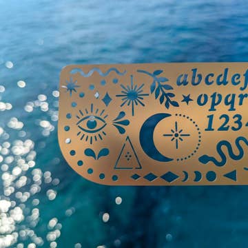 Celestial & Mystic Stencil & Drawing Tool