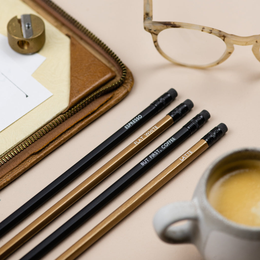 Coffee Pencil Set