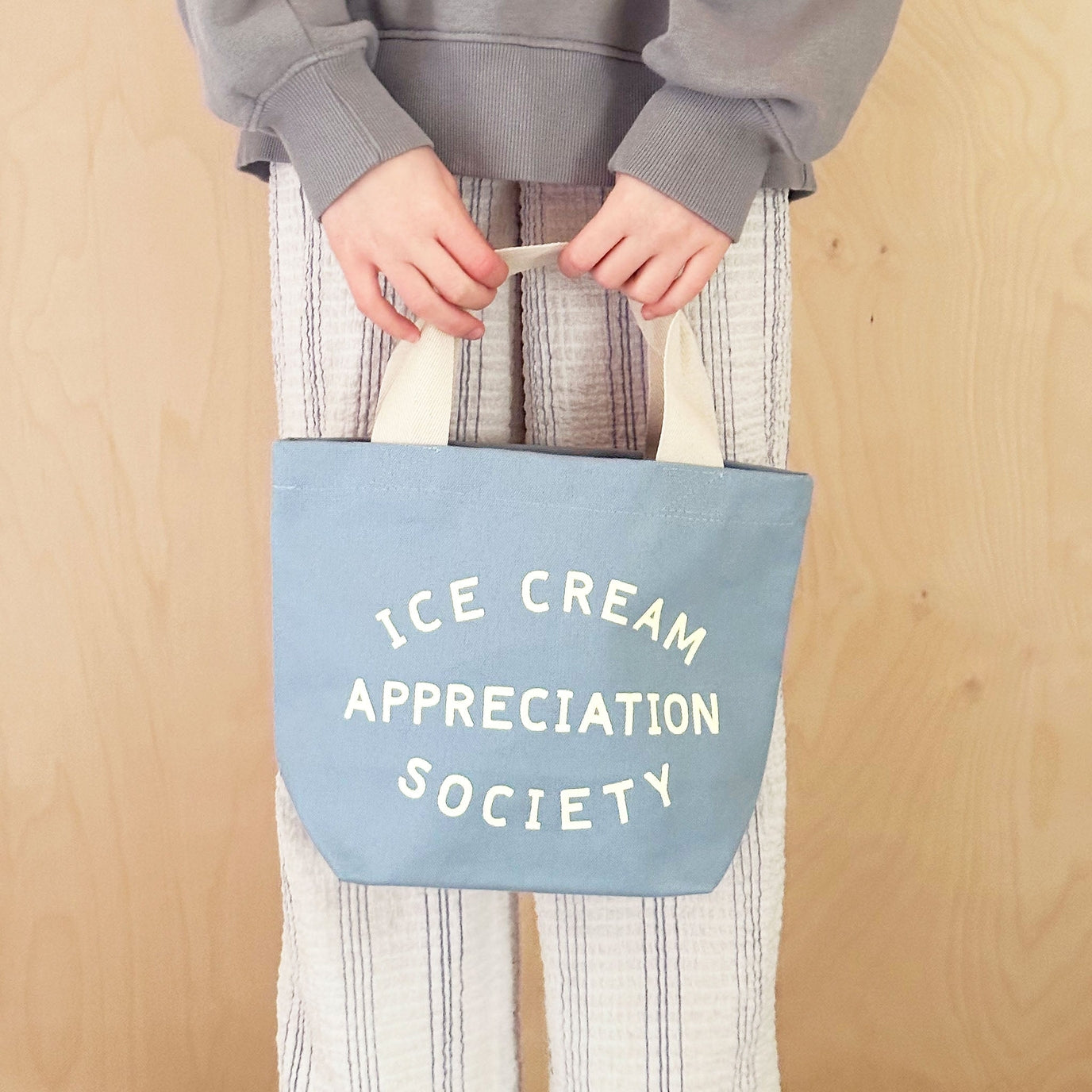 Ice Cream Appreciation Society - Little Light Blue Bag