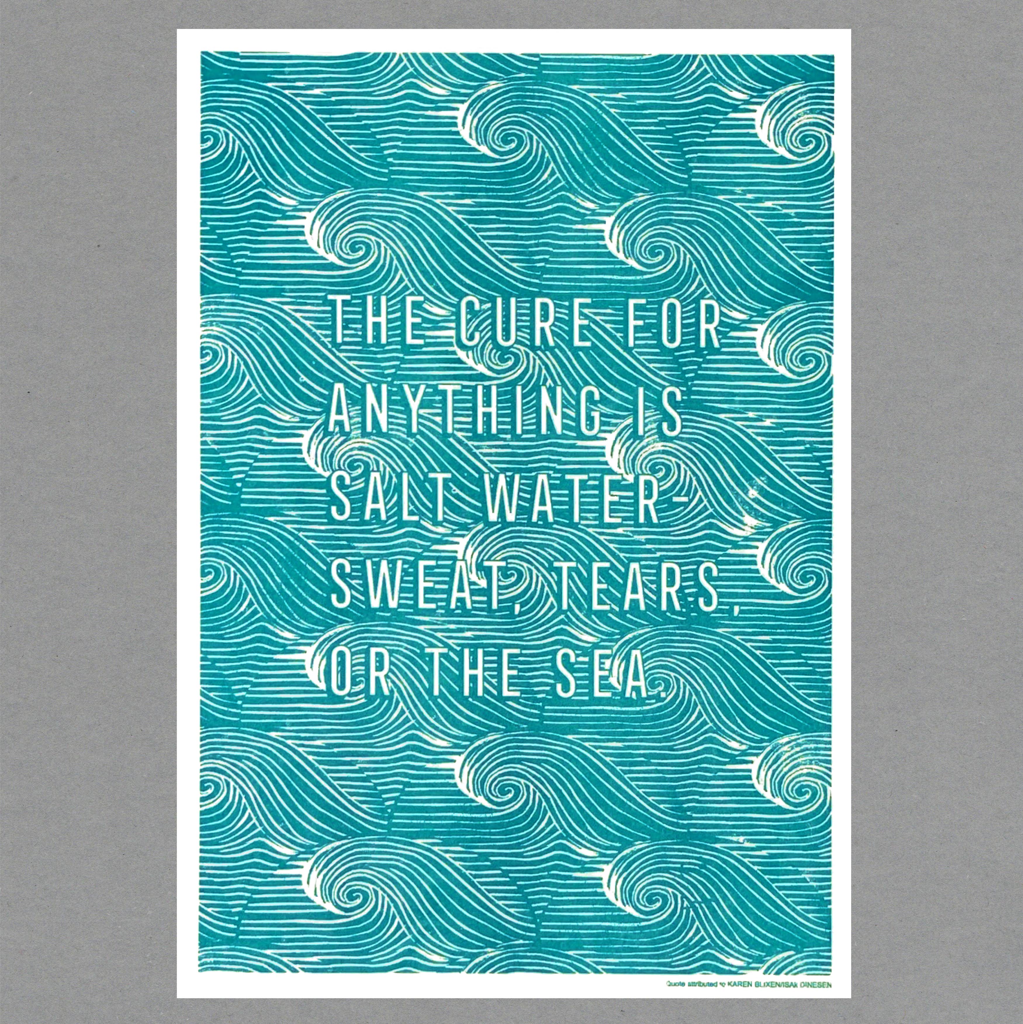 The Cure Risograph Print