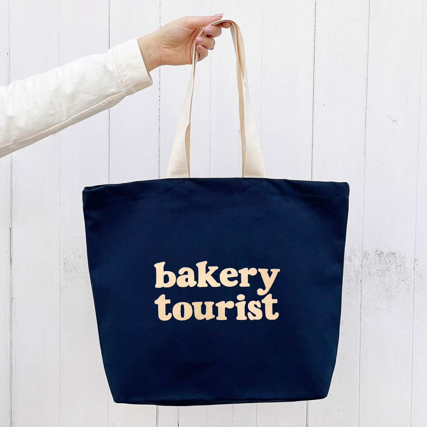 Bakery Tourist - Midnight Blue Tote Bag