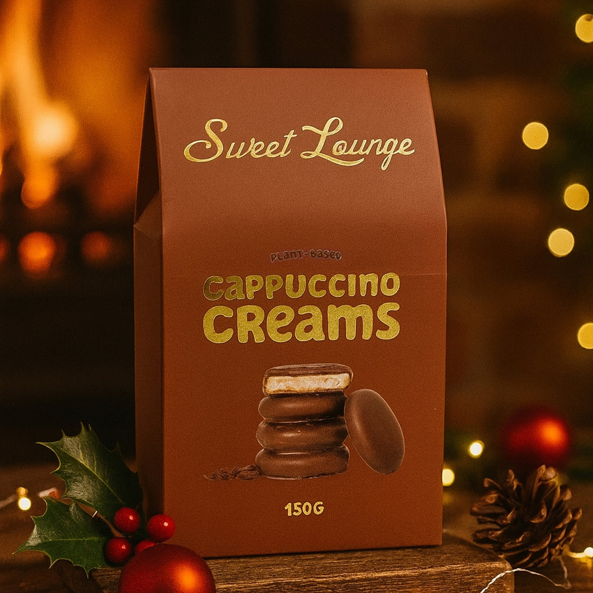 Plant-Based Chocolate Cappuccino Creams 150g