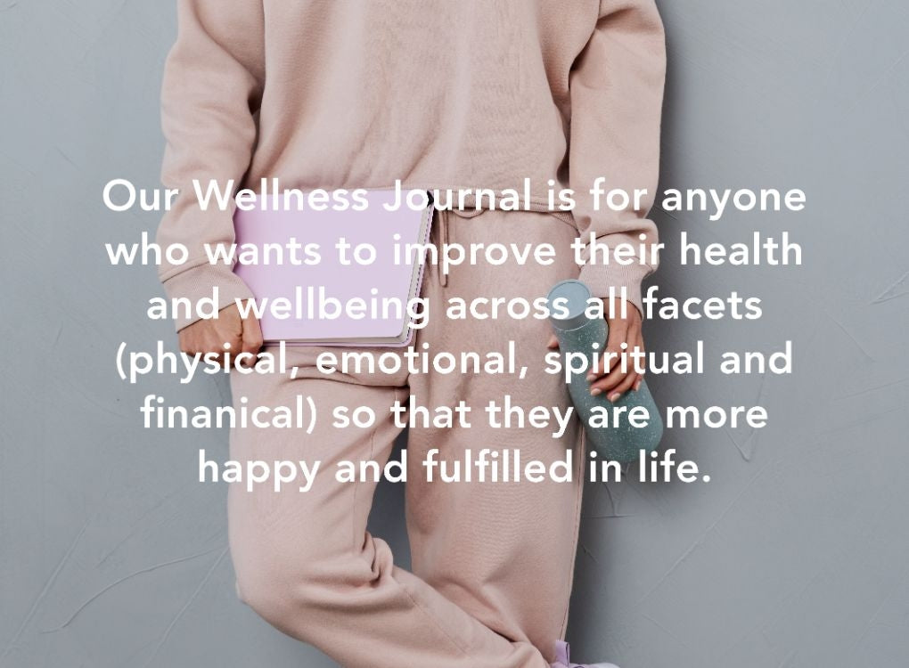 Migoals B6 Wellness Journal — 8 Pillars of Wellness - Just Peachy