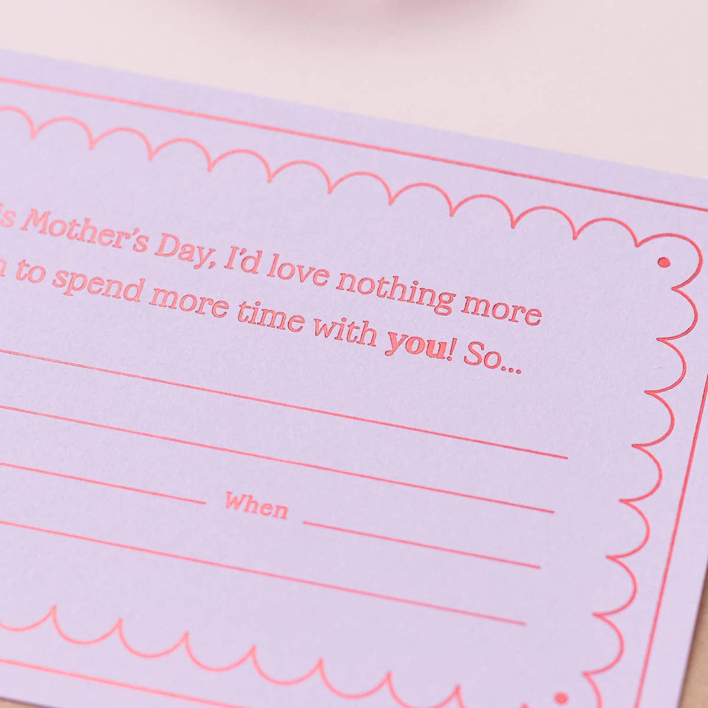 Mother’S Day Gift Voucher