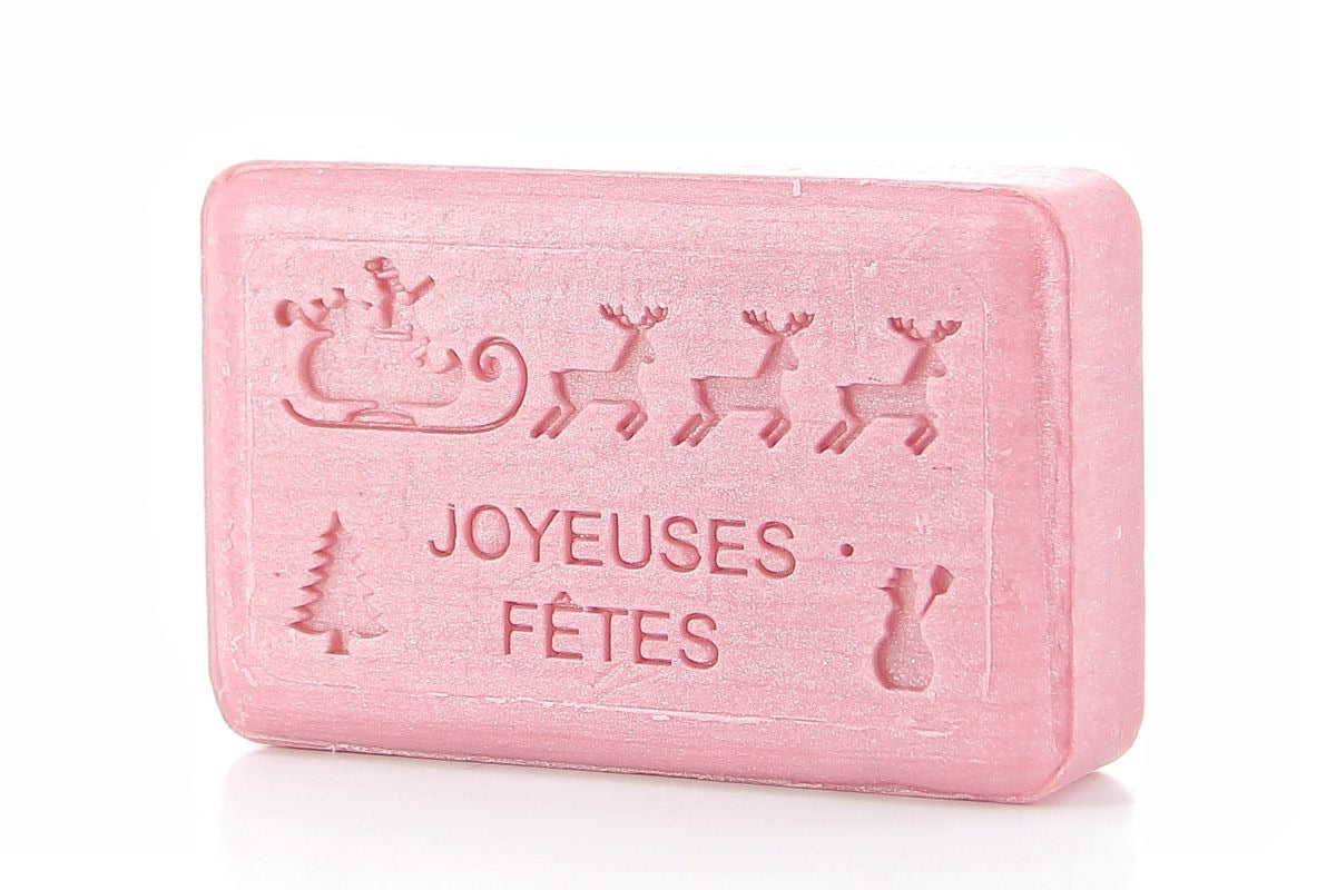 Christmas Santa's Sleigh (Joyeuses Fetes) soap bar