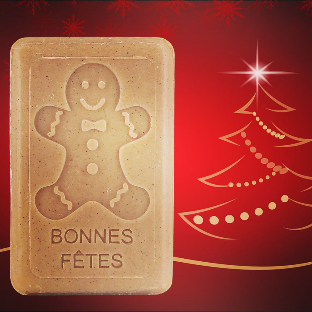 Christmas Gingerbread Man (Bonnes Fetes) Soap Bar