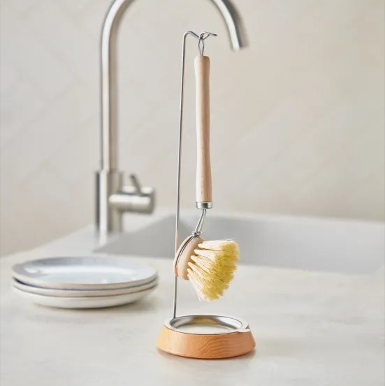Dish Brush with Replaceable Head - Tampico