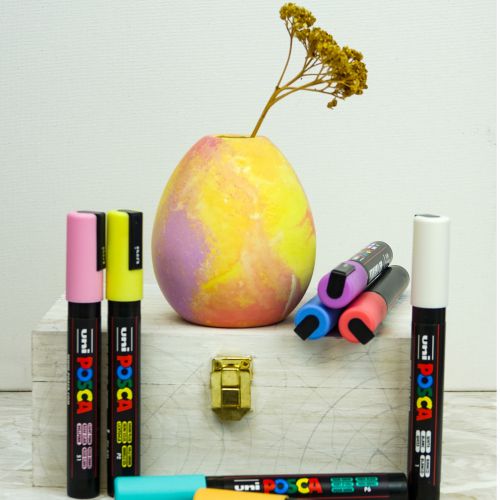 Posca PC-5M Paint Marker Assorted Colours (Pack 8)