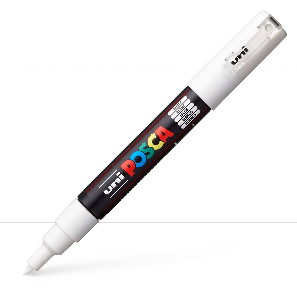 Posca Paint Marker Extra Fine - white