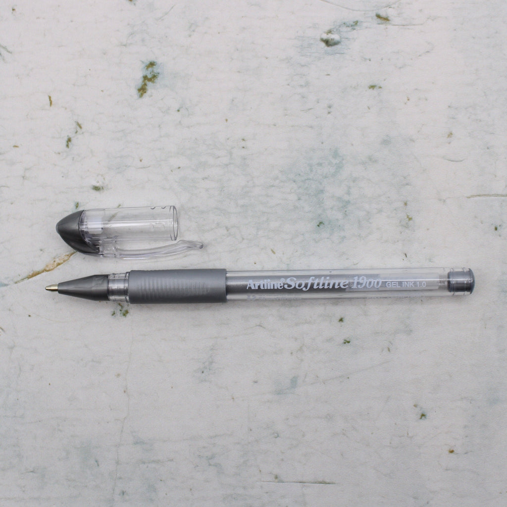 Artline Gold and Silver Rollerball Pen