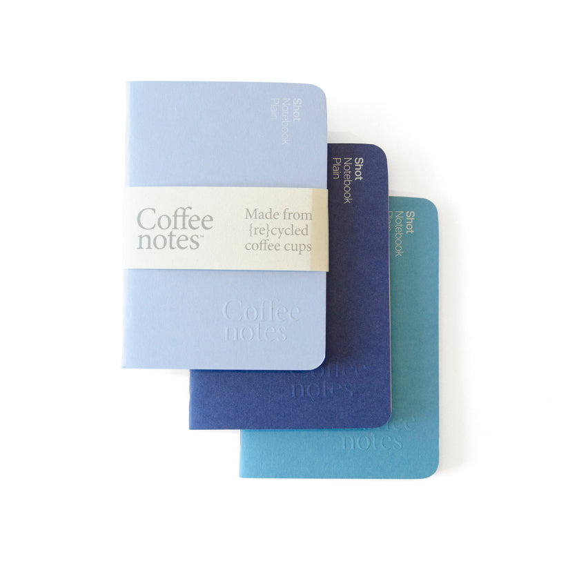 Shot Notebook (plain) - 6 colours