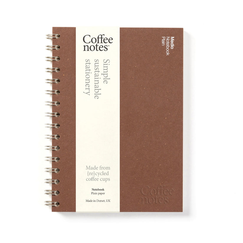 Medio Ale Wirebound Notebook (Plain)